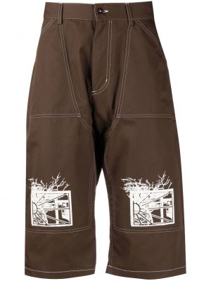 Bermuda kratke hlače Paccbet rjava