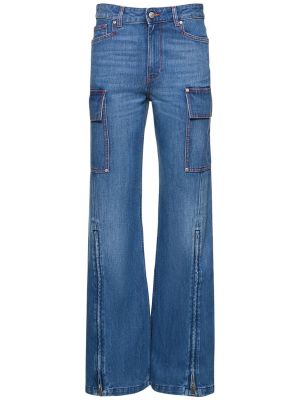 Jeans large Stella Mccartney bleu