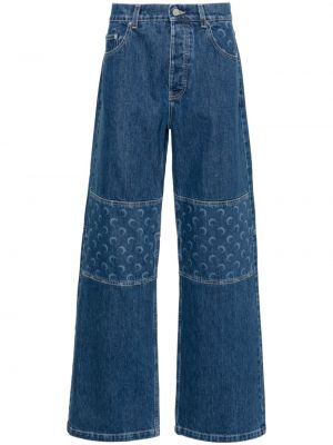 Jeans large Marine Serre bleu