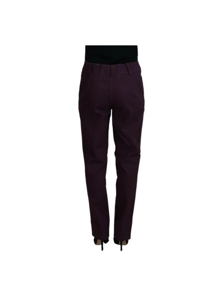 Pantalones slim fit Bencivenga violeta