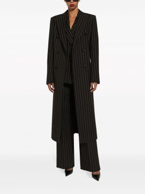 Dryžuotas paltas Dolce & Gabbana