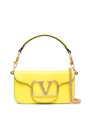 Чанта през рамо Valentino Garavani жълто