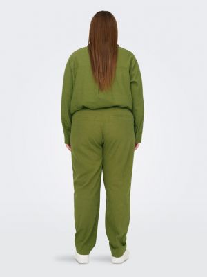 Spodnie Only Carmakoma zielone