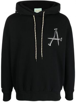 Hoodie con stampa Aries