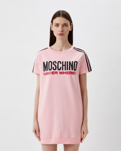 Платье Moschino Underwear, розовое