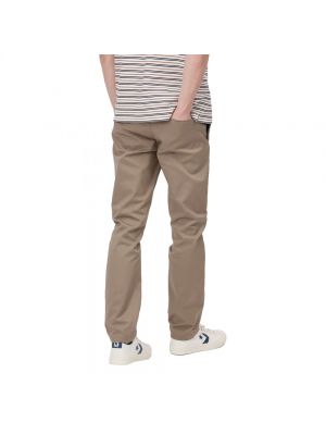 Pantalones chinos slim fit Carhartt Wip marrón