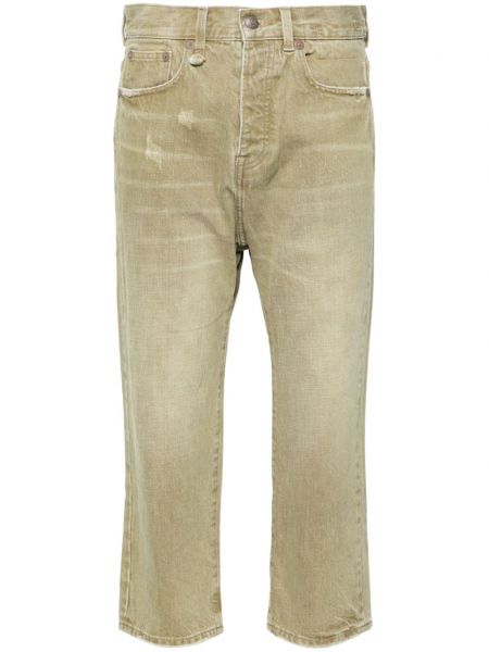 Low waist jeans R13 grün