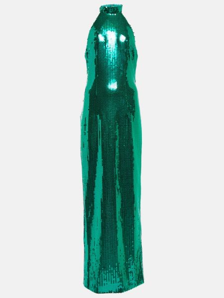 Sukienka długa Taller Marmo zielona