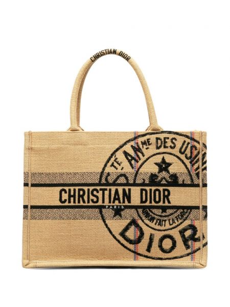Geantă shopper Christian Dior Pre-owned bej