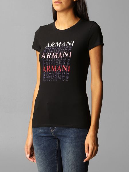 Футболка Armani Exchange, чорна