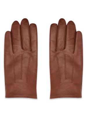 Rękawiczki Hugo brązowe