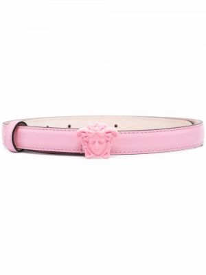 Cintura con fibbia Versace rosa