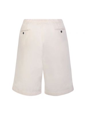 Pantalones cortos de algodón Officine Generale beige