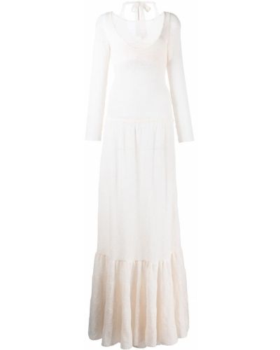 Bílé maxi šaty Jonathan Simkhai