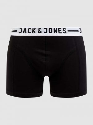 Bokserki slim fit Jack & Jones czarne