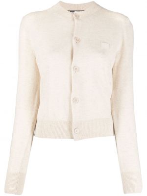 Woll strickjacke Acne Studios beige