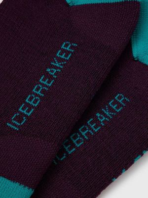 Čarape Icebreaker ljubičasta