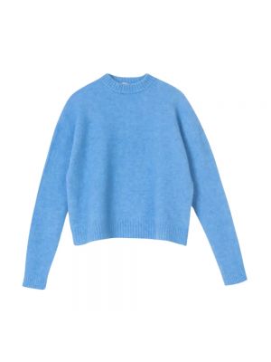 Sweter z alpaki Alysi niebieski