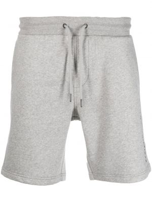Shorts de sport en coton Tommy Hilfiger gris