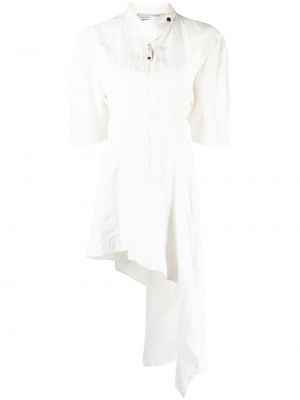 Асиметрична мини рокля Stella Mccartney бяло