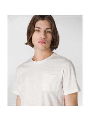 Camiseta con bordado Peuterey blanco
