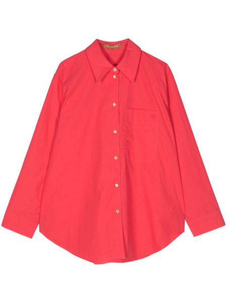 Βαμβακερό πουκάμισο Rejina Pyo ροζ