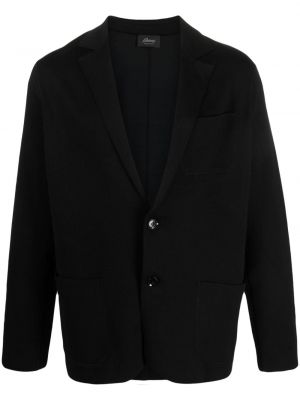 Jersey blazer Brioni črna