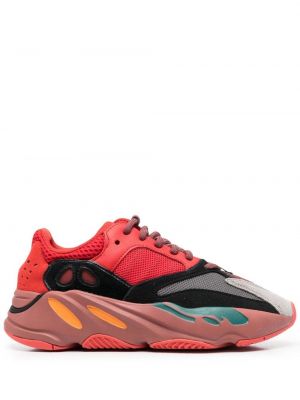 Sneakersy Adidas Yeezy czerwone