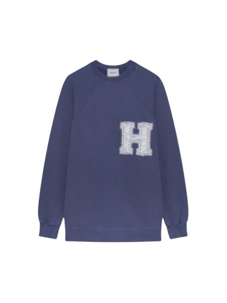Sweatshirt mit rundhalsausschnitt Halfboy blau