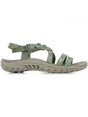 Zielone sandały Skechers