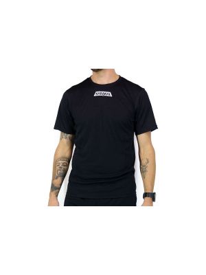 Tričko s krátkými rukávy Karakal černé