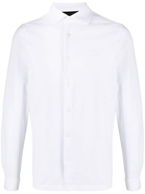 Camisa con botones Dell'oglio blanco