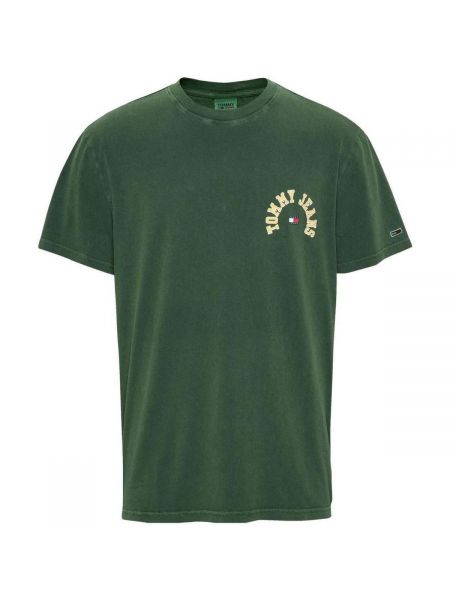 Koszulka z krótkim rękawem Tommy Hilfiger zielona