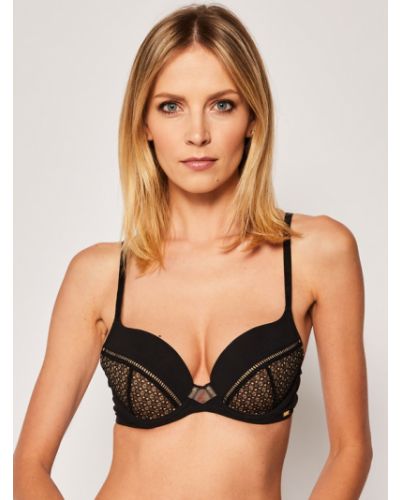 Biustonosz push-up Graphic Luxe 16901 Czarny Gossard
