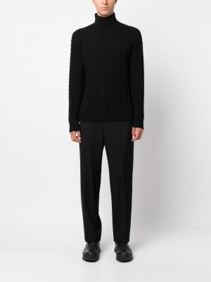 Sweter Fursac czarny