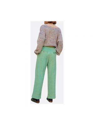 Pantalones chinos Momoni verde