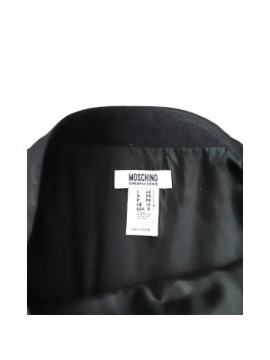 Falda de lana Moschino Pre-owned negro