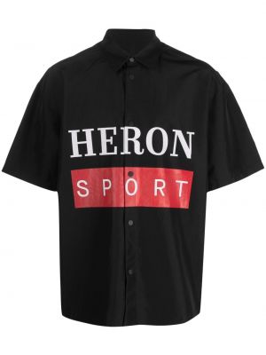 Риза с принт Heron Preston
