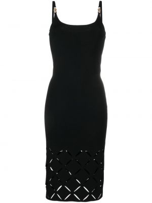 Midi kleita Versace melns