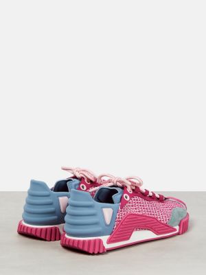 Sneakersy Dolce&gabbana różowe
