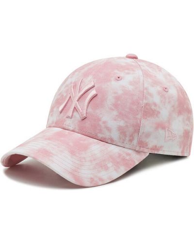 Cappello con visiera New Era rosa