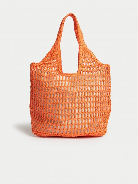 Plážová taška Marks & Spencer oranžová