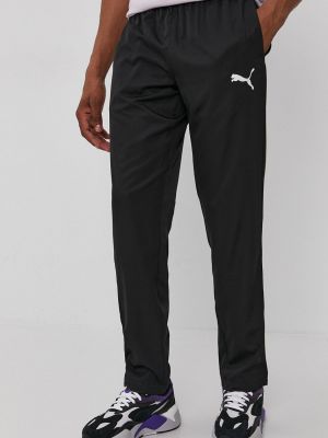 Czarne spodnie sportowe Puma
