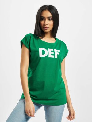 Тениска Def зелено