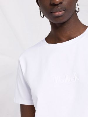 Tričko Woolrich bílé