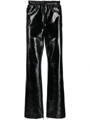 Rovné kalhoty Courrèges černé