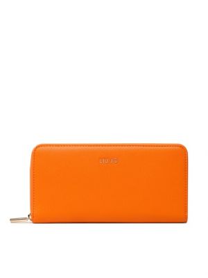 Cipzáras pénztárca Liu Jo narancsszínű