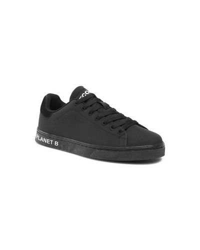 Ecoalf Sneakersy Sandfals Basic Sneakers SHSNSANDF2560WS22 Čierna