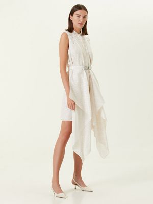 Платье мини Fendi белое
