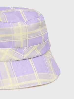Oboustranný klobouk Karl Kani fialový